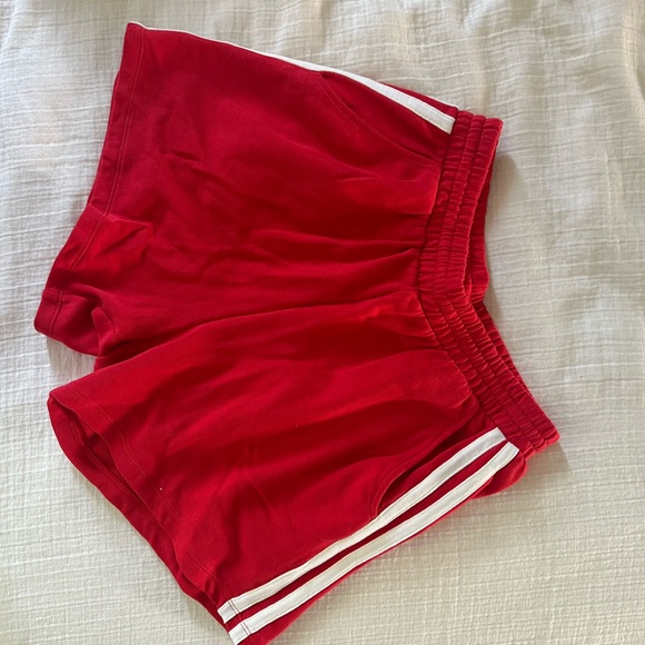 Old Navy Red and White Athletic Shorts - Picture 1 of 1